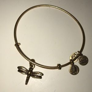 gold dragonfly bracelet!